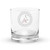 2A (Second Amendment) Rocks glass
