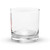 Distressed USA Flag Rocks glass
