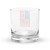 Distressed USA Flag Rocks glass