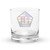 Never Forget 911 Rocks glass