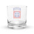 82nd Airborne Rocks glass