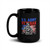 U.S. Army Veteran (Sergeant Major) Black Glossy Mug