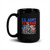 U.S. Army Veteran (Command Sergeant Major) Black Glossy Mug