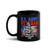 U.S. Army Veteran (Operation Desert Storm) Black Glossy Mug