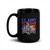 U.S. Army Veteran (Retired) Black Glossy Mug