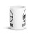 Fast Food White glossy mug
