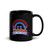 M.I.L.F. (Man I Love Freedom) Black Glossy Mug