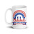 M.I.L.F. (Man I Love Freedom) White glossy mug