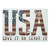 USA (Love It or Leave It) Glass cutting board