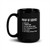 Proof of Service Black Glossy Mug