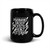 Husband Daddy Protecter Hero Veteran Black Glossy Mug