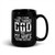 God and My Wife 2 Black Glossy Mug