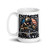 Against All Enemies (Soldier) White glossy mug