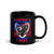America First (Eagle) Black Glossy Mug
