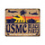 USMC BEACH PARTY Metal Wall Sign (15X12)
