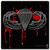 Blood Wings Metal Wall Sign (12X12)