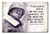 PATTON QUOTE Metal Wall Sign (18X12)
