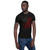 American Flag Draped Short-Sleeve Unisex T-Shirt