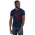 American Flag Draped Short-Sleeve Unisex T-Shirt