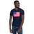 USA Flag (Ink Bleed) Short-Sleeve Unisex T-Shirt