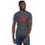 Wavy US Flag Short-Sleeve Unisex T-Shirt