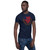 US Flag Wreath Short-Sleeve Unisex T-Shirt