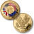Operation Iraqi Freedom "Rangers Lead The Way" MerlinGold® (39mm) Challenge Coin