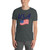 USA (Wavy Flag) Short-Sleeve Unisex T-Shirt