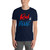 Red & Blue Short-Sleeve Unisex T-Shirt