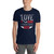 Love Never Fails Short-Sleeve Unisex T-Shirt