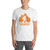 Social Distancing Champion (Orange Design) Short-Sleeve Unisex T-Shirt
