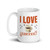 I Love Coffee Mug