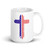 US Flag Cross Mug