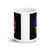 US Flag Skull Mug
