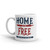 Home of the Free Because of the Brave Design Mug