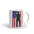US Flag Veteran Mug