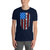 Merica Draped Flag Short-Sleeve Unisex T-Shirt