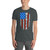 Merica Draped Flag Short-Sleeve Unisex T-Shirt