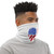 US Flag Heart Neck Gaiter
