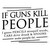If Guns Kill Bubble-free sticker