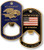 We Support Our Troops Dog Tag Bottle Opener