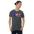 Peace Love America Short-Sleeve Unisex T-Shirt