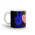 Peace Love America Mug