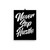 Never Stop Hustle Poster