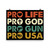 Pro Life/God/Gun/USA Poster