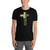 Draped Camo Flag Cross Short-Sleeve Unisex T-Shirt