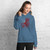 Draped US Flag (Option 8) Unisex Hoodie