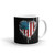 U.S. Flag Heart Mug