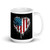 U.S. Flag Heart Mug