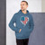 U.S. Flag Heart Unisex Hoodie